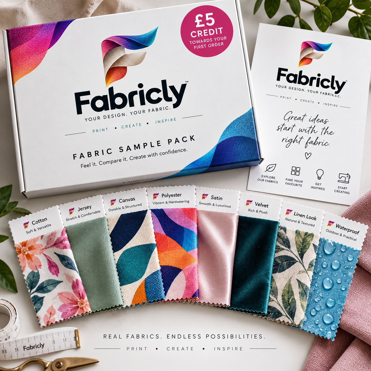 Fabric Sample Pack – Feel & Compare Our Fabrics