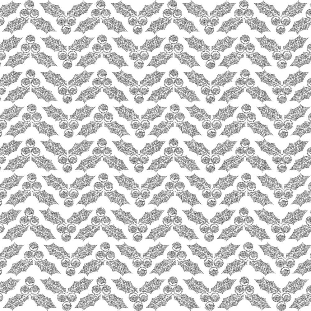 Grey Ornamental Geometric Lace Elegant Seamless Repeat Pattern