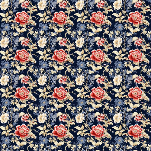 Antique Style Cream Floral Botanical Neutral Vintage Wildflower Pattern