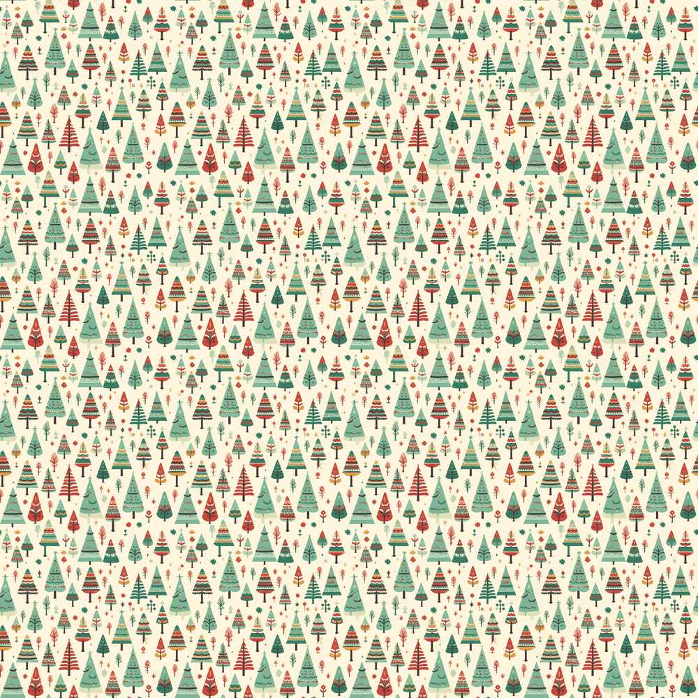 Minimal Christmas Tree Scandinavian Neutral Festive Holiday Seasonal