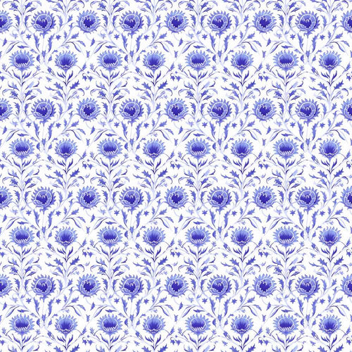 Artistic Lavender Floral with Muted Tones and Fine Detail