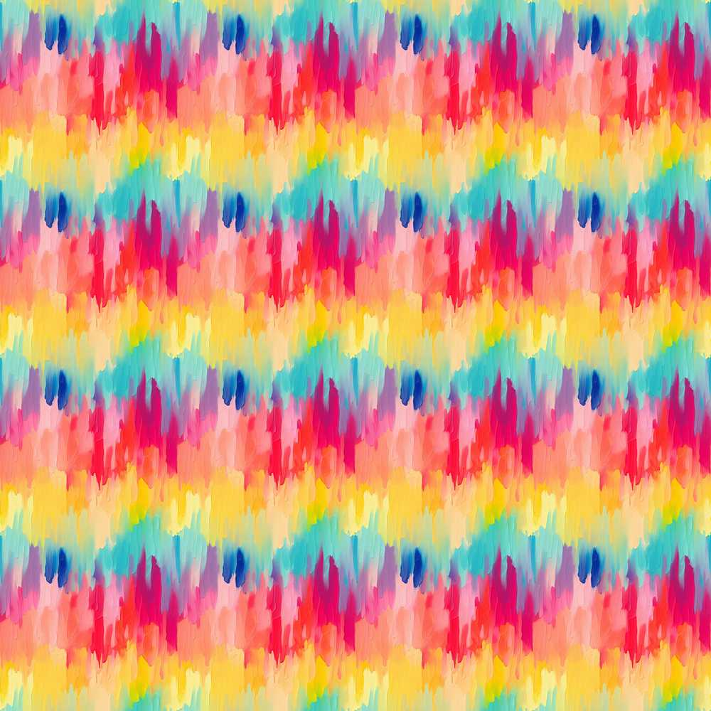 Vibrant Watercolor Abstract Brush Strokes Art Texture Pattern
