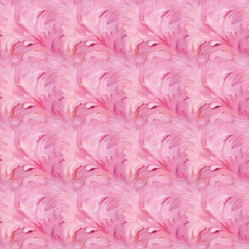 Abstract Pink Feather Swirl with Soft Flowing Texture Seamless