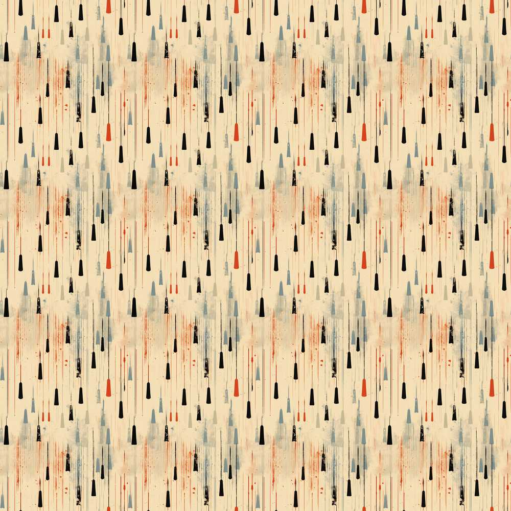 Minimalist Vertical Abstract Drops Neutral Texture Art Pattern