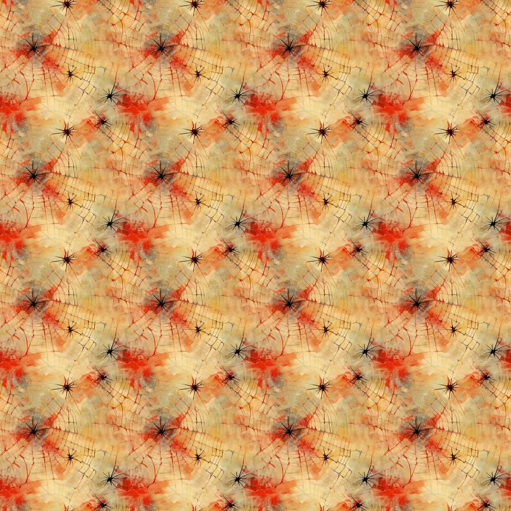 Abstract Red Spider Web Grunge Texture Art Pattern
