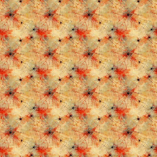Abstract Red Spider Web Grunge Texture Art Pattern