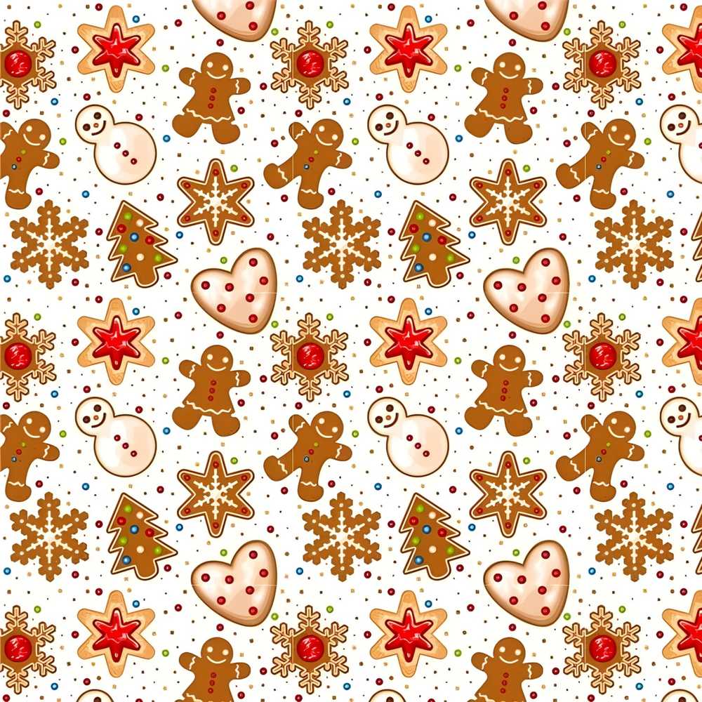 Gingerbread Cookies Snowman Star Christmas Festive Holiday Seasonal