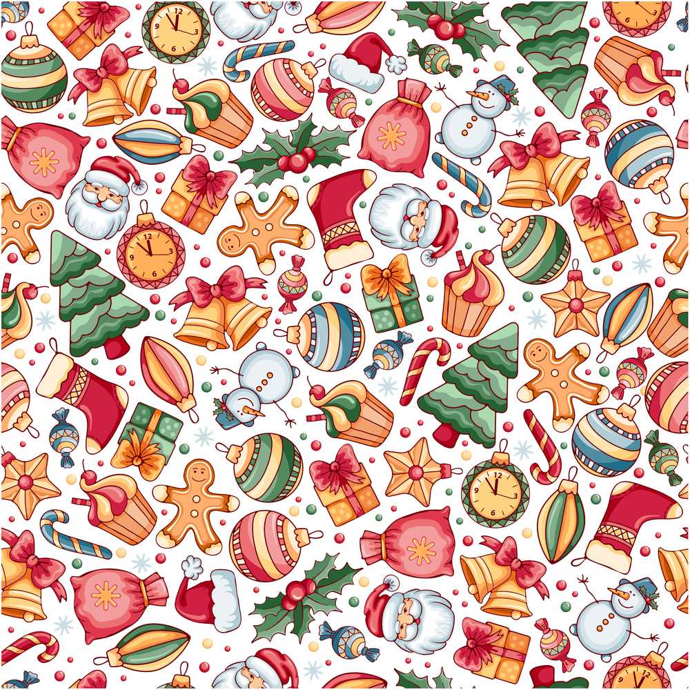Cute Christmas Santa Gifts Candy Snowman Festive Holiday