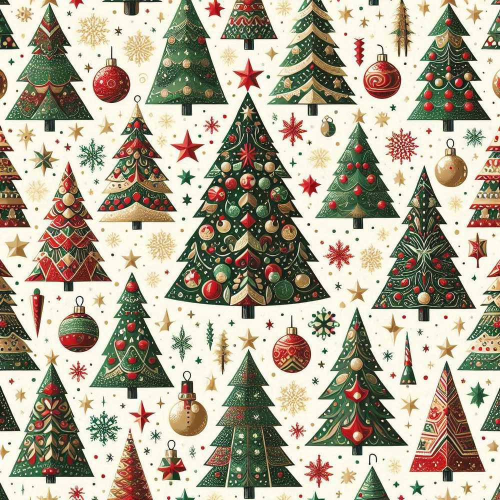 Classic Christmas Tree Ornaments and Festive Decor Holiday
