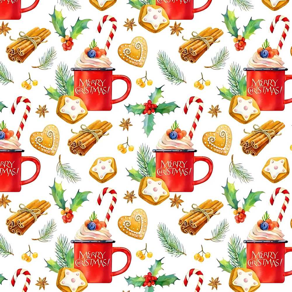 Christmas Mug Cookies Candy Cane Cinnamon Festive Holiday