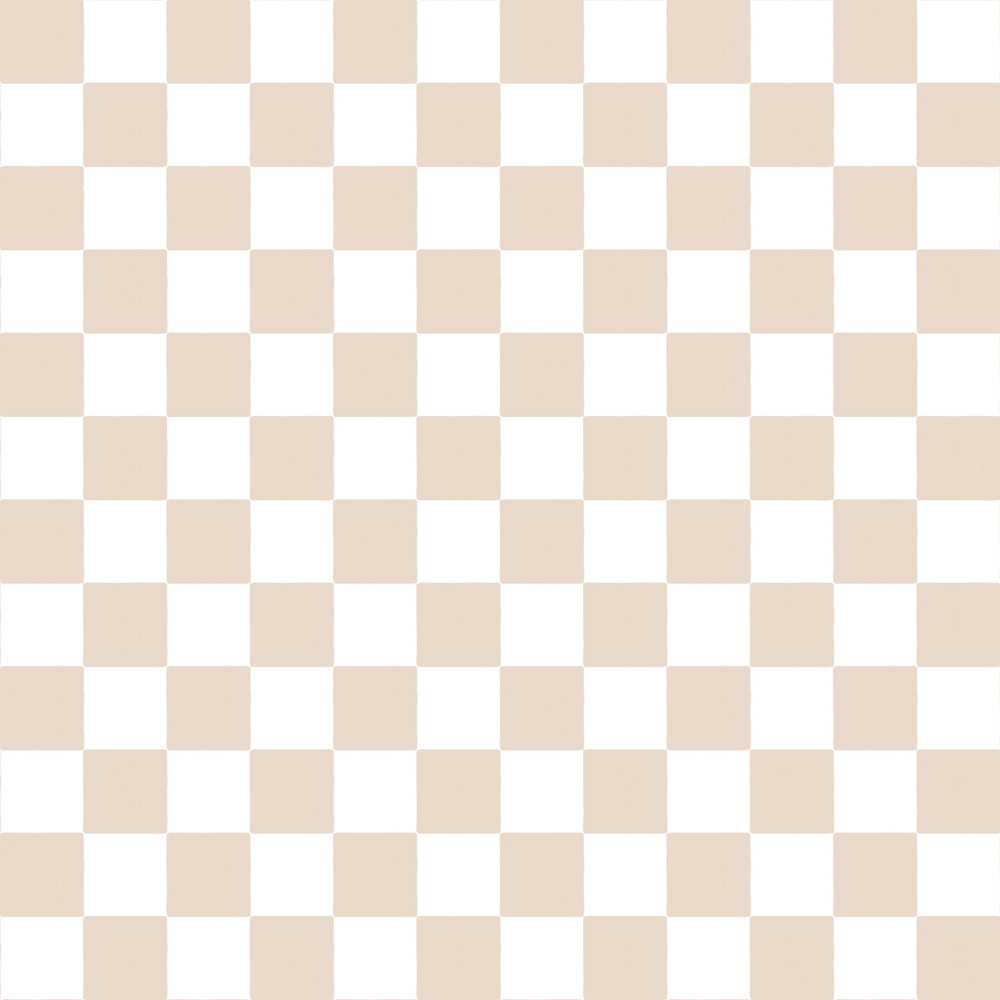 Minimalist Neutral Checkerboard in Beige and White Seamless