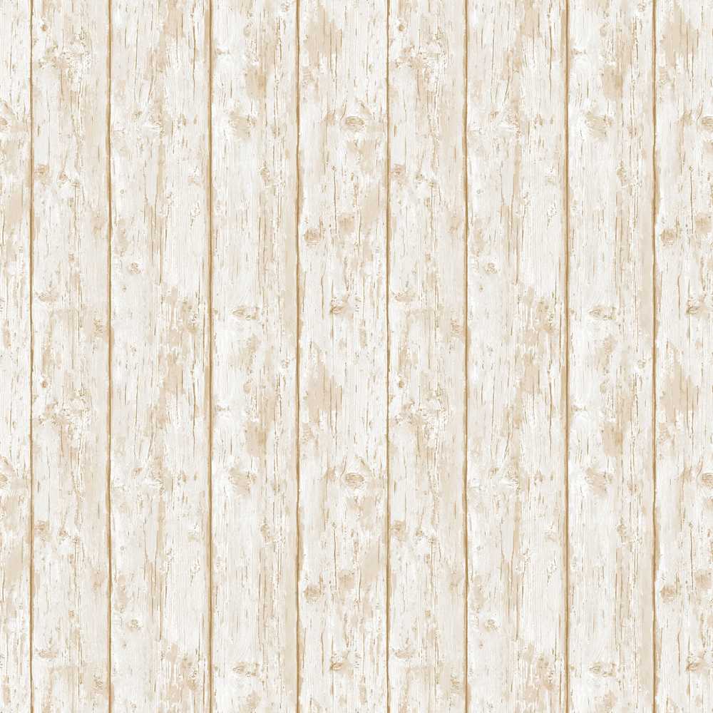 Rustic Whitewashed Wooden Plank Texture with Neutral Distressed Finish
