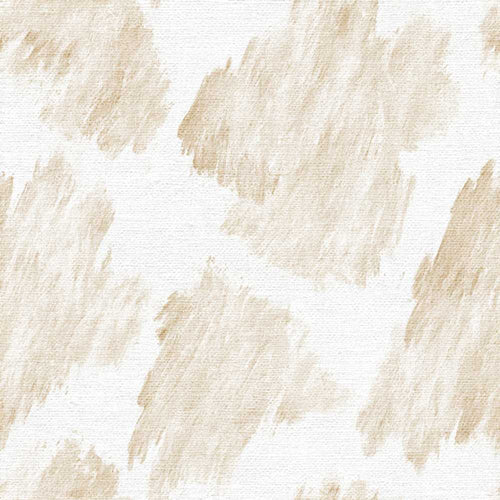 Abstract Beige Brush Stroke with Soft Canvas Texture Artistic