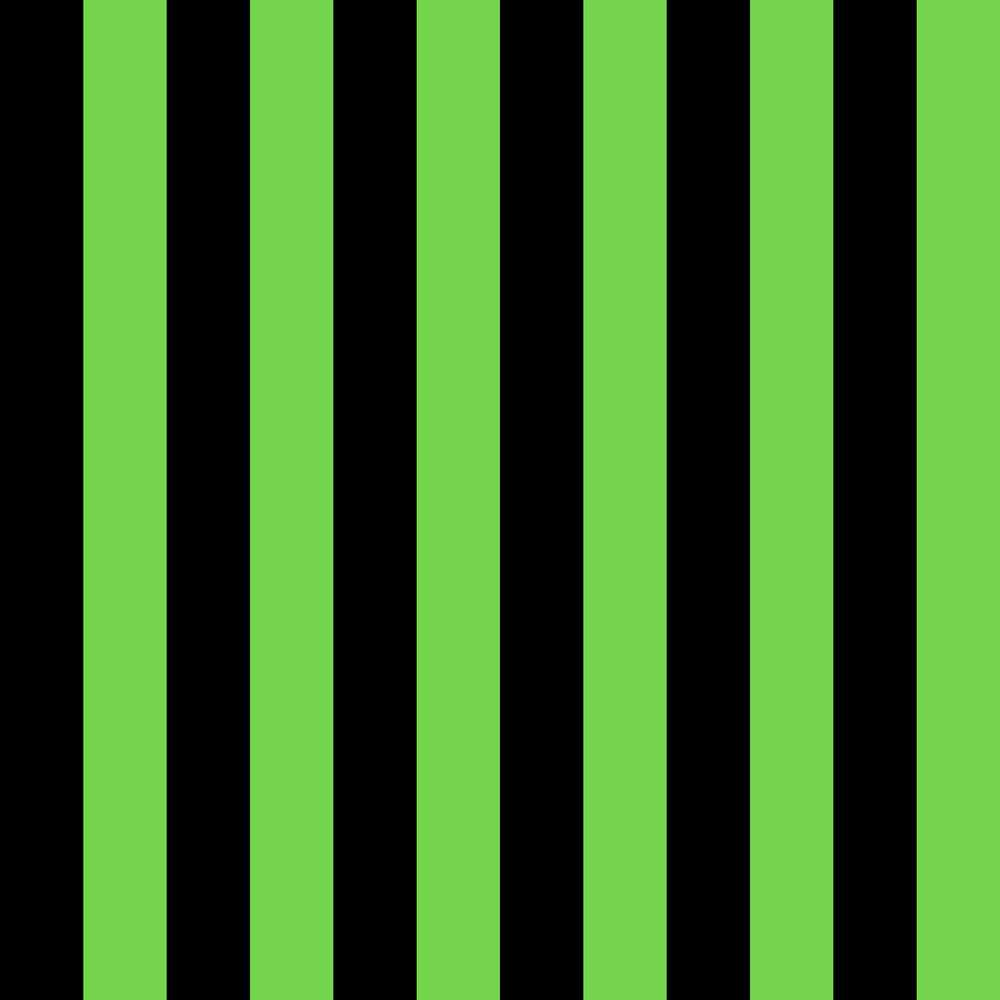 Bold Wavy Green Black Halloween Stripe Spooky Seasonal