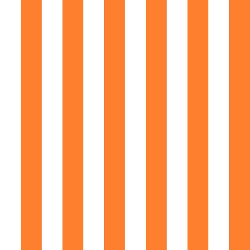 Bold Wavy Orange White Halloween Stripe Spooky Seasonal