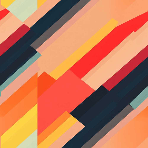 Abstract Diagonal Color Stripes Modern Artistic Art Texture