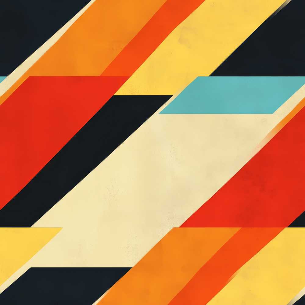 Abstract Geometric Diagonal Color Blocks Modern Art Texture