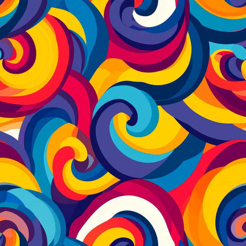 Abstract Colorful Spiral Motion Wave Art Texture Pattern
