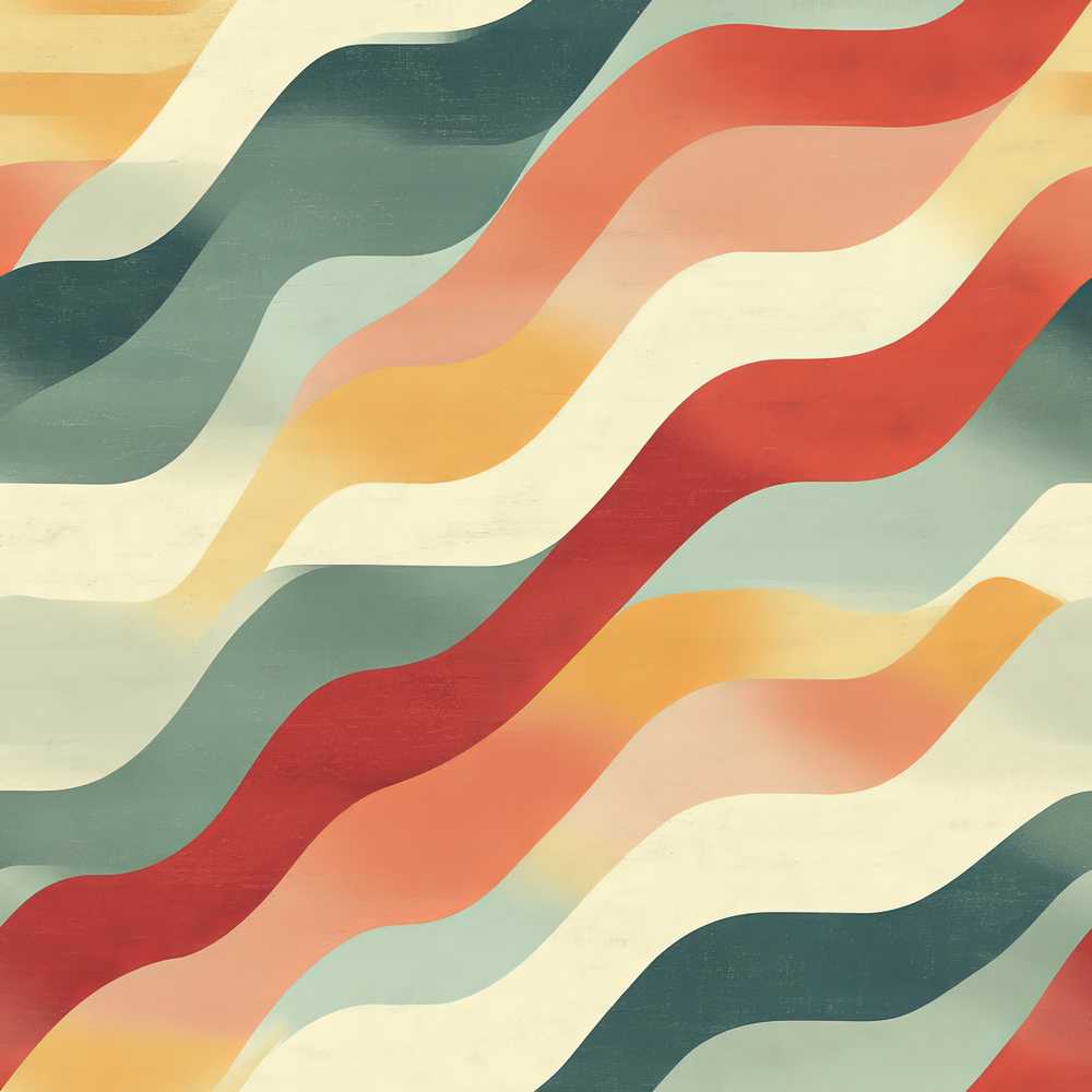 Soft Flowing Wave Abstract Pattern Art Texture Design