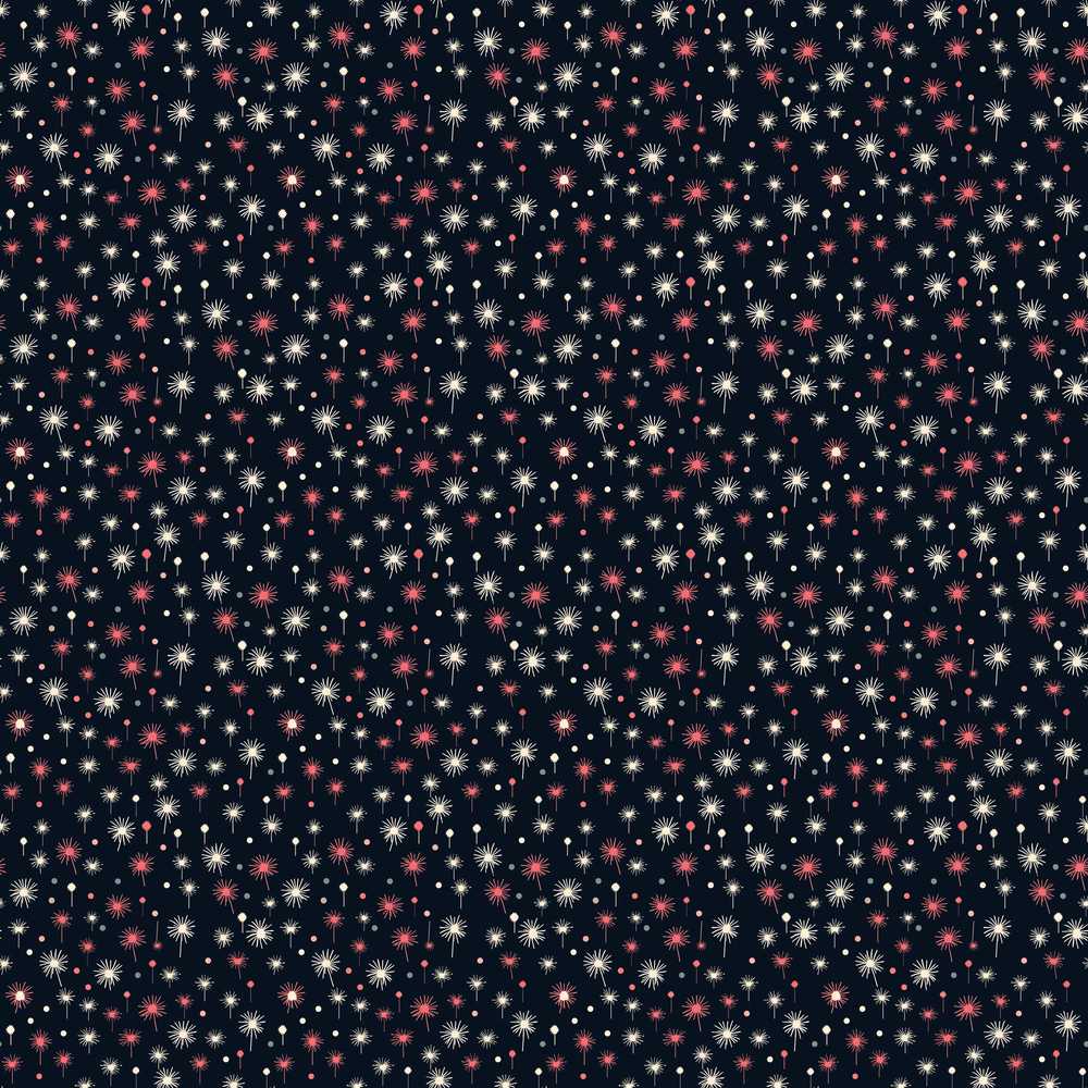 Pink White Firework Sparkle Night Sky Celebration Decorative