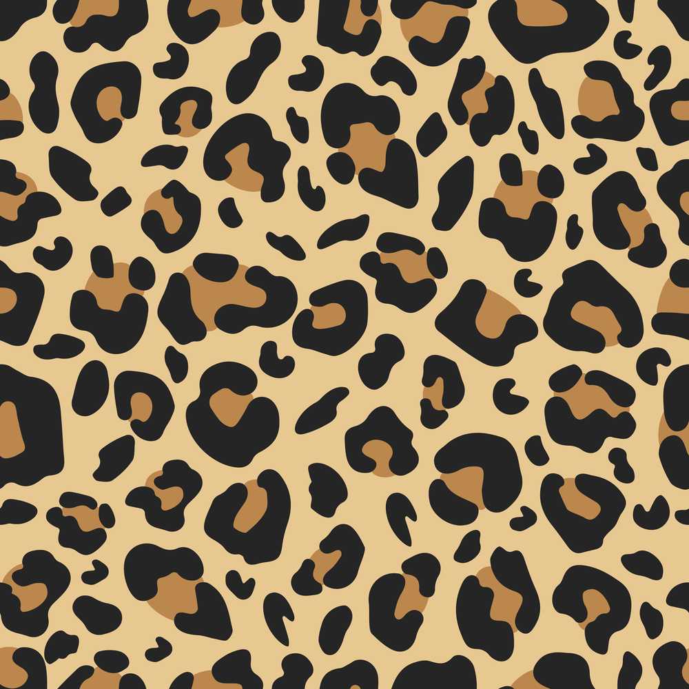 Classic Leopard Spots Pattern Natural Wildlife Texture Art