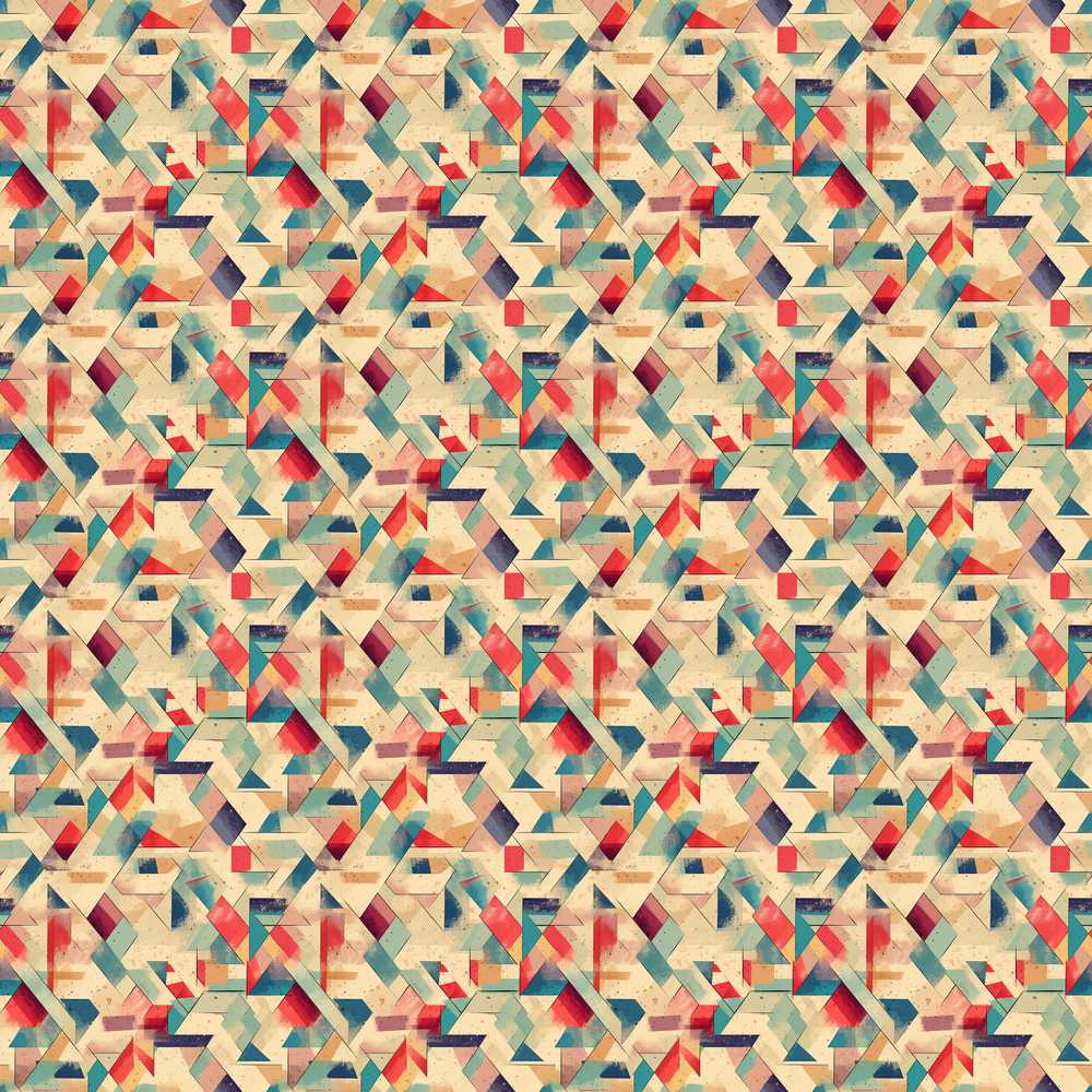 Dynamic Abstract Angled Shapes Color Art Texture Pattern