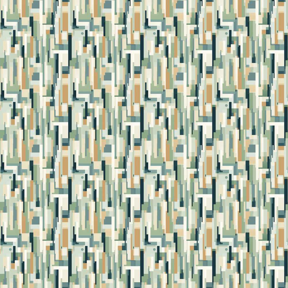 Geometric Abstract Mosaic Color Blocks Artistic Art Texture
