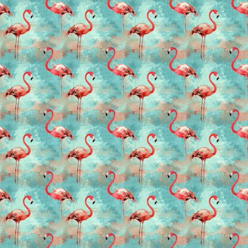 Artistic Flamingo Birds Paint Splash Background Art Texture