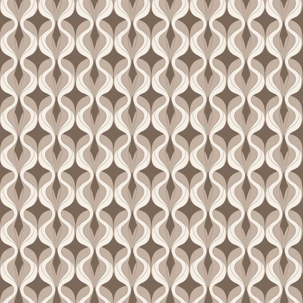 Geometric Wave Abstract Neutral Art Texture Pattern Design