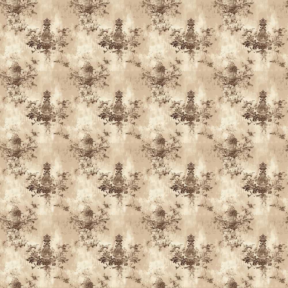 Rustic Distressed Damask Vintage Texture Art Pattern Design