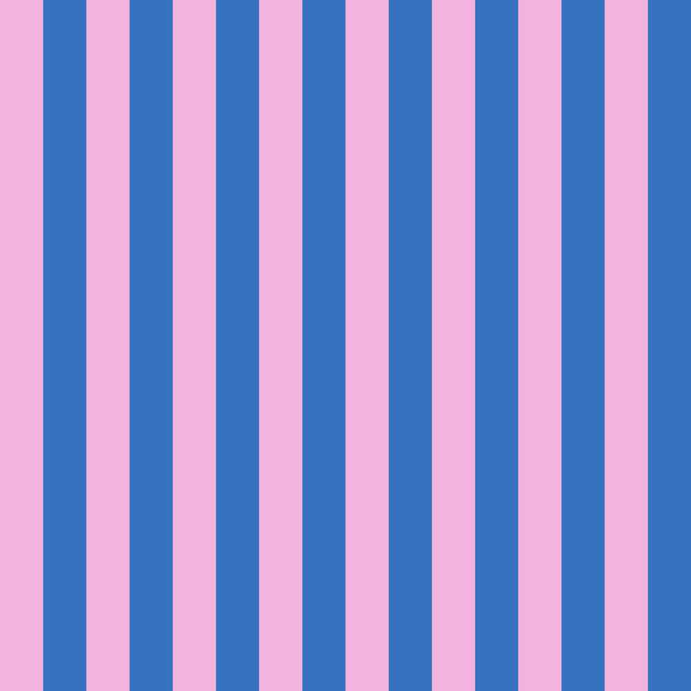 Wavy Blue and Pink Vertical Stripes Repeat Pattern