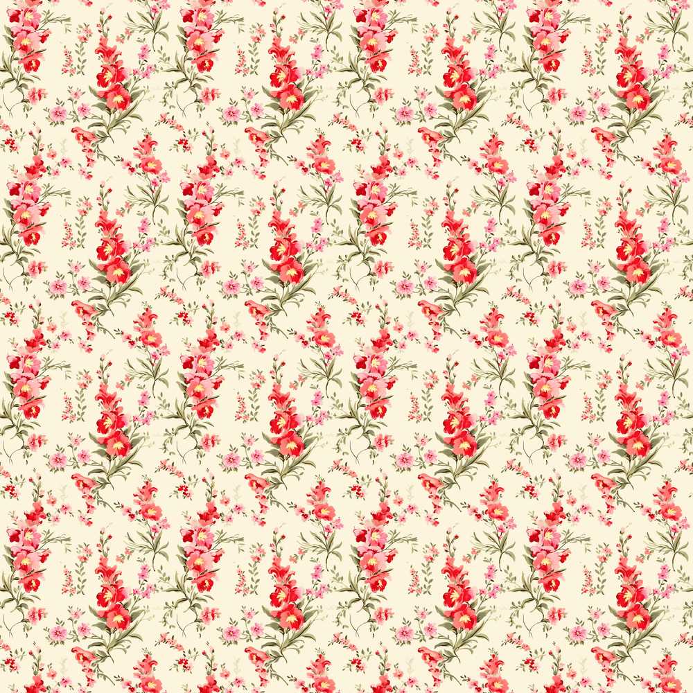 Elegant Red Floral Bouquets on Soft Cream Background Wildflower