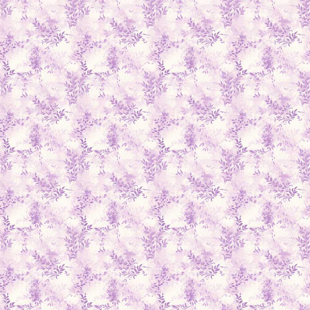 Lavender Vintage Botanical Texture Soft Floral Wildflower Pattern