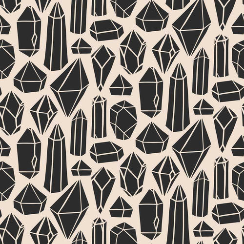 Abstract Crystal Gemstone Modern Geometric Art Texture Pattern