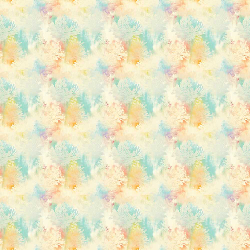 Dreamy Pastel Floral Burst Soft Abstract Texture Wildflower Pattern