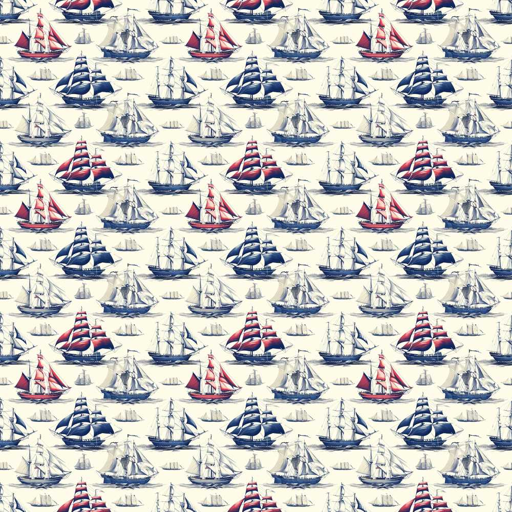 Vintage Sailing Ships Ocean Classic Nautical Maritime Coastal