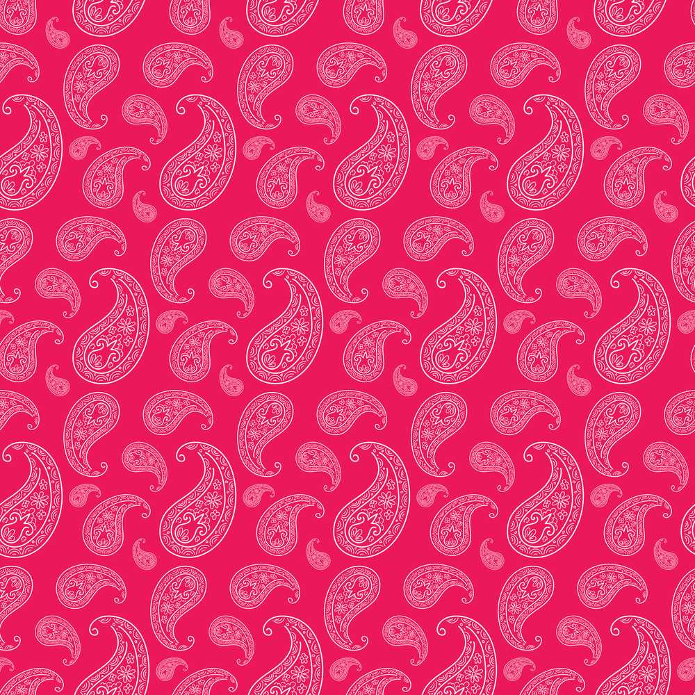 Elegant White Paisley Pattern Rose Backgrounds Wildflower Botanical