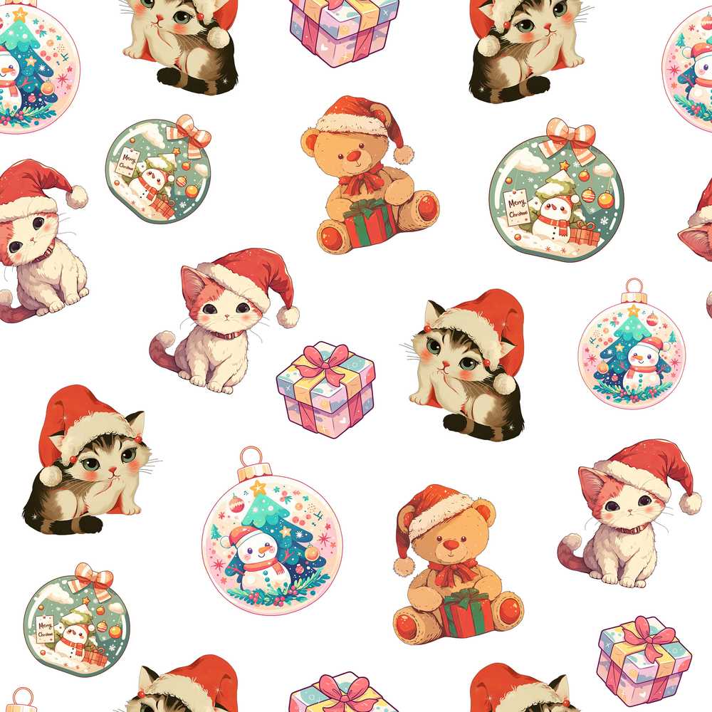 Cute Gingerbread Man Candy Cane Cookie White Background