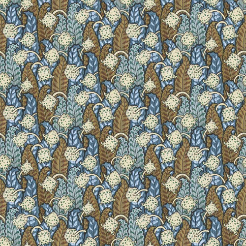 Art Nouveau Lily Bell Floral Wildflower Pattern Botanical