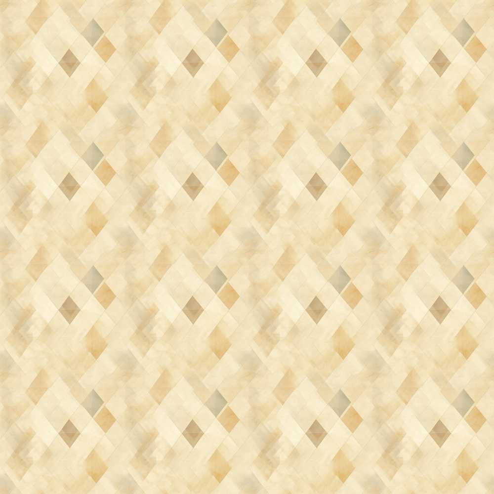 Soft Neutral Geometric Diamond Pattern on Beige Background