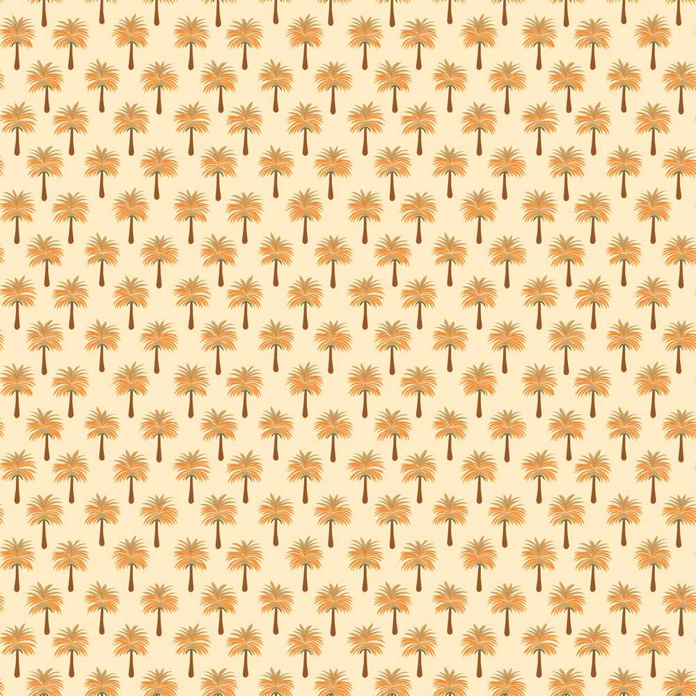 Minimal Palm Tree Repeating Pattern Soft Neutral Tropical