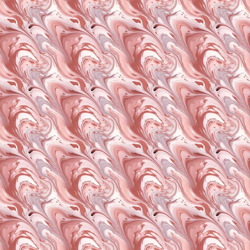Elegant Blush Marble Swirl Gentle Fluid Abstract Art