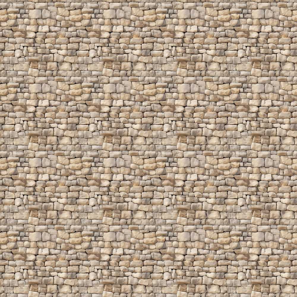 Natural Stone Wall Texture Rustic Brick Art Pattern