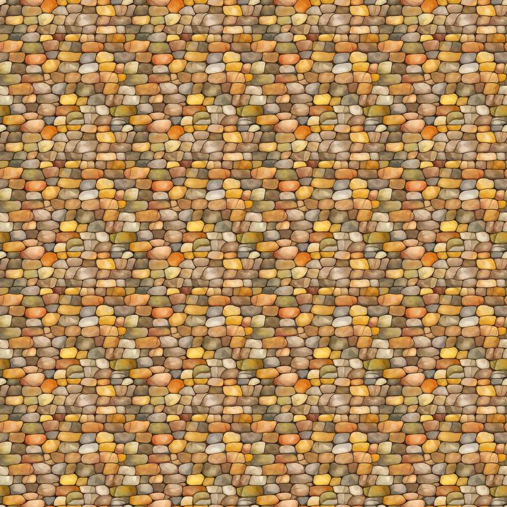 Golden Brown Pebble Stone Earth Tone Rock Texture