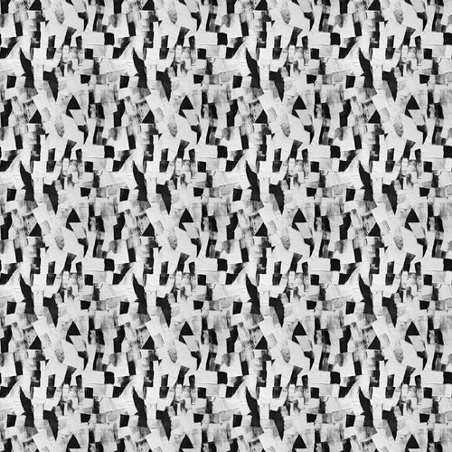 Abstract Black White Textured Brushstroke Pattern Art Texture