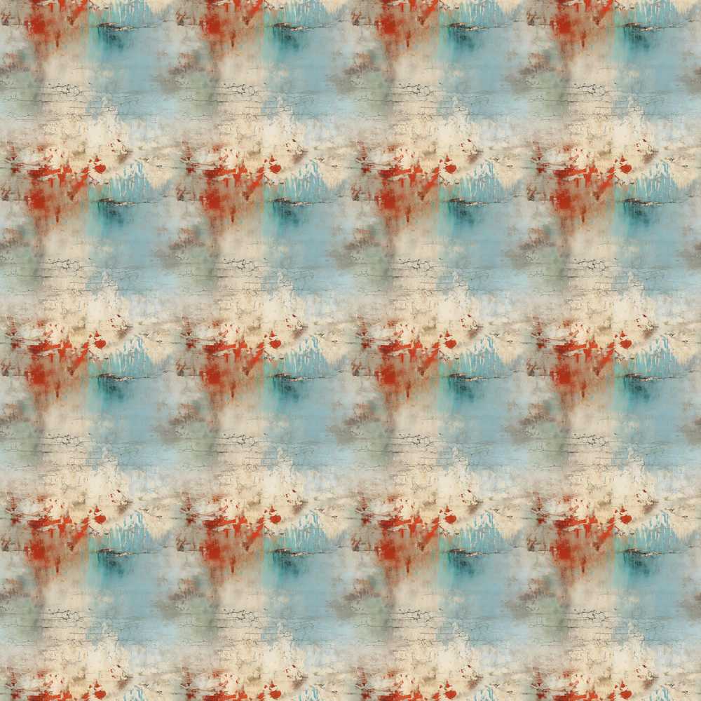 Abstract Grunge Texture with Red and Blue Tones