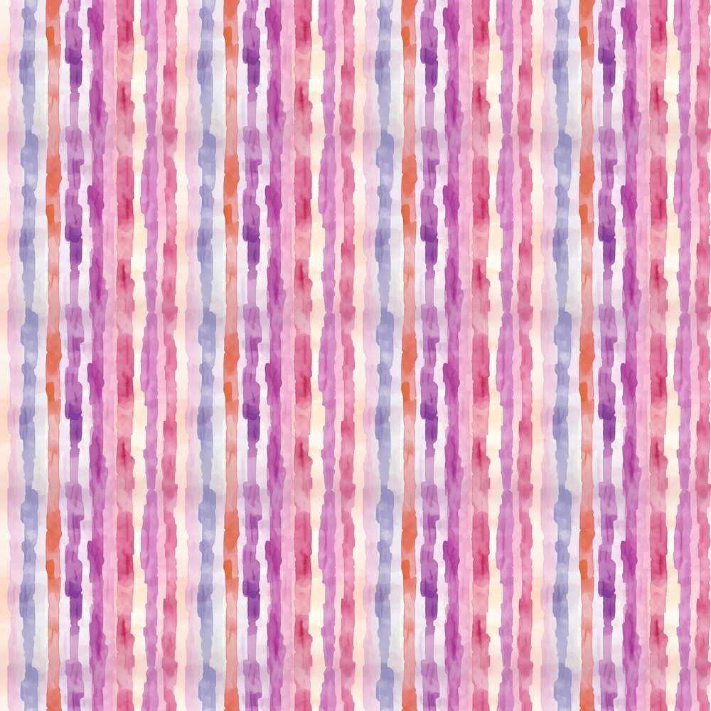 Soft Watercolor Vertical Stripes in Pink Purple Repeat