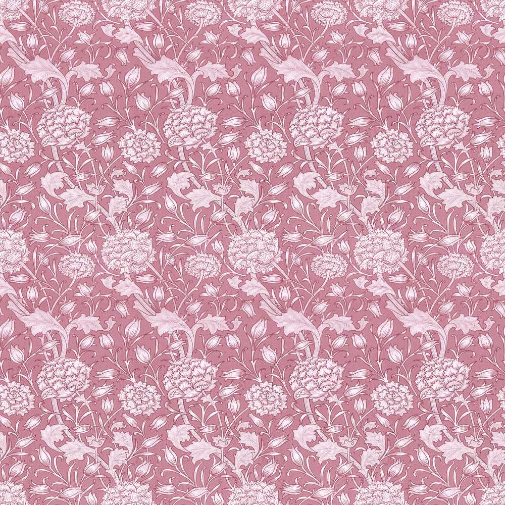 Vintage Pink Floral Botanical Garden Wildflower Pattern